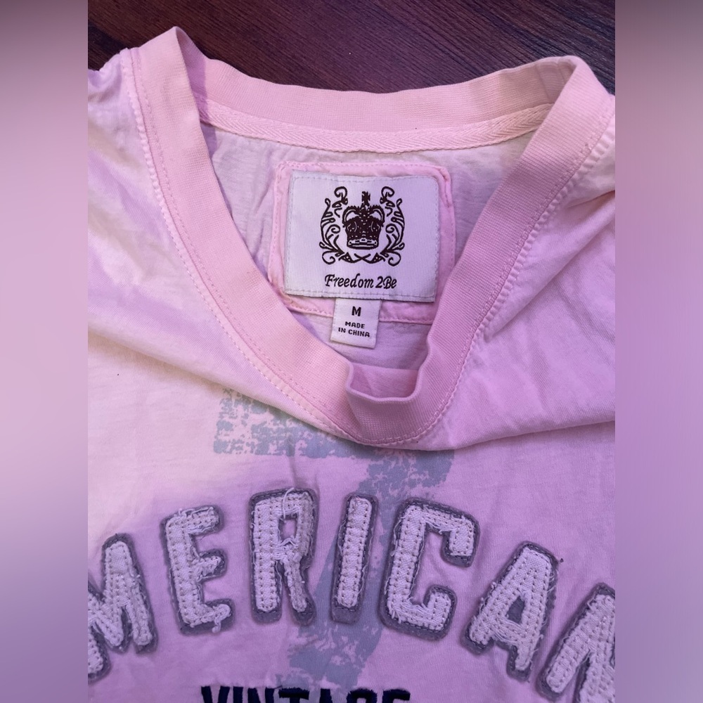 Freedom2be American vintage t shirt